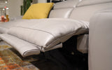 Support Footrest | Italian Leather | Lavandula Modern Motion Reclining Sofa Set | Mofit Home Furniture