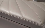 Handcrafted Italian Leather | Italian Leather | Fractus Modern Motion Storage Ottoman with Tray Table Desk | Mofit Home Furniture
