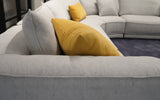 Modular Sectional | Fabric | Aquilo Modern Motion Sectional Sofa with Ottoman | Mofit Home Furniture