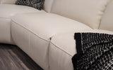 Rosabella Modern Leather Reclining Sectional
